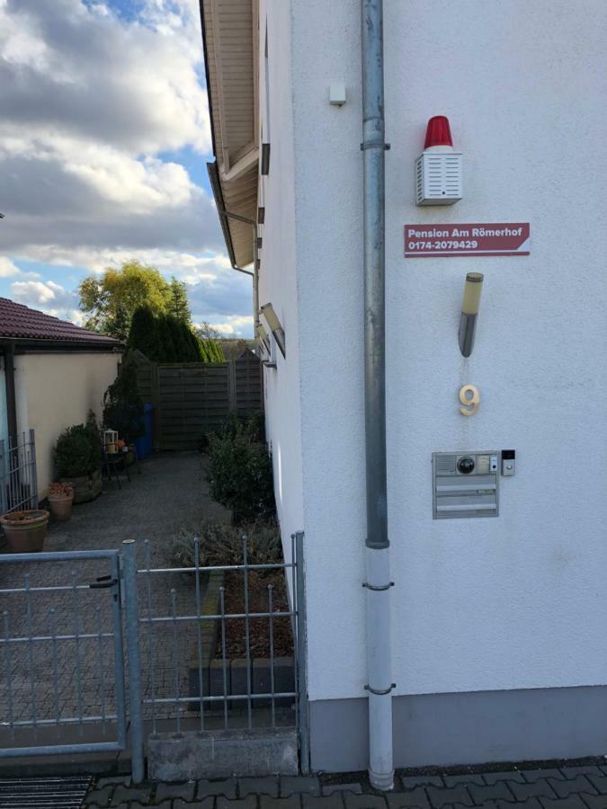 Pension Am Roemerhof Münzenberg Εξωτερικό φωτογραφία